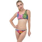 Colorful Abstract Patterns The Little Details Bikini Set
