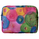 Colorful Abstract Patterns Make Up Pouch (Large)