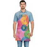 Colorful Abstract Patterns Kitchen Apron