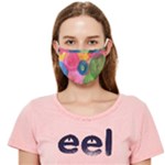 Colorful Abstract Patterns Cloth Face Mask (Adult)