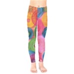 Colorful Abstract Patterns Kids  Classic Winter Leggings