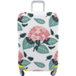 Flowers Hydrangeas Luggage Cover (Large)