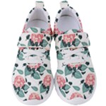 Flowers Hydrangeas Women s Velcro Strap Shoes