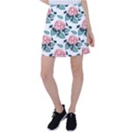 Flowers Hydrangeas Tennis Skirt