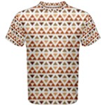 Geometric Tribal Pattern Design Men s Cotton T-Shirt