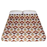 Geometric Tribal Pattern Design Fitted Sheet (Queen Size)