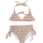 Geometric Tribal Pattern Design Kids  Classic Bikini Set