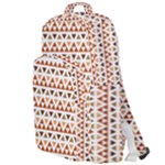 Geometric Tribal Pattern Design Double Compartment Backpack