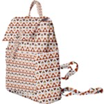 Geometric Tribal Pattern Design Buckle Everyday Backpack