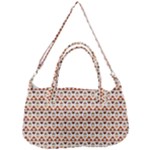 Geometric Tribal Pattern Design Removable Strap Handbag
