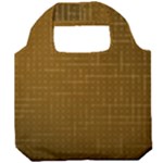Anstract Gold Golden Grid Background Pattern Wallpaper Foldable Grocery Recycle Bag