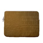 Anstract Gold Golden Grid Background Pattern Wallpaper 13  Vertical Laptop Sleeve Case With Pocket
