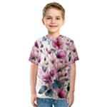 Flora Floral Flower Petal Kids  Sport Mesh T-Shirt