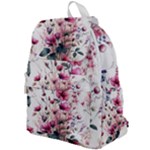 Flora Floral Flower Petal Top Flap Backpack