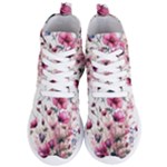 Flora Floral Flower Petal Women s Lightweight High Top Sneakers