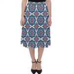 Abstract Mandala Seamless Background Texture Classic Midi Skirt