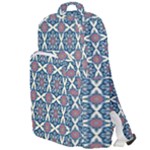 Abstract Mandala Seamless Background Texture Double Compartment Backpack