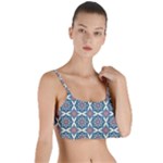 Abstract Mandala Seamless Background Texture Layered Top Bikini Top 
