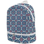 Abstract Mandala Seamless Background Texture Zip Bottom Backpack