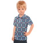 Abstract Mandala Seamless Background Texture Kids  Polo T-Shirt