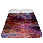Spring waves Fitted Sheet (Queen Size)