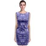 Couch material photo manipulation collage pattern Classic Sleeveless Midi Dress
