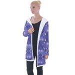 Couch material photo manipulation collage pattern Longline Hooded Cardigan