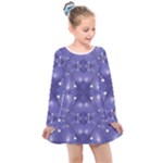 Couch material photo manipulation collage pattern Kids  Long Sleeve Dress