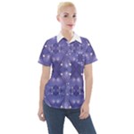 Couch material photo manipulation collage pattern Women s Short Sleeve Pocket Shirt