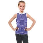 Couch material photo manipulation collage pattern Kids  Sleeveless Polo T-Shirt