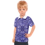 Couch material photo manipulation collage pattern Kids  Polo T-Shirt