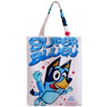 super bluey Zipper Classic Tote Bag