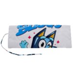 super bluey Roll Up Canvas Pencil Holder (S)