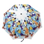 bluey Folding Umbrellas