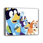 bluey Deluxe Canvas 14  x 11  (Stretched)