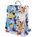 bluey Flap Top Backpack