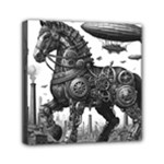 Steampunk Horse  Mini Canvas 6  x 6  (Stretched)