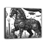 Steampunk Horse  Canvas 10  x 8  (Stretched)