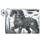 Steampunk Horse  Canvas Cosmetic Bag (XL)