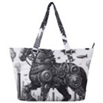 Steampunk Horse  Full Print Shoulder Bag