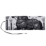 Steampunk Horse  Roll Up Canvas Pencil Holder (M)