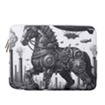 Steampunk Horse  14  Vertical Laptop Sleeve Case With Pocket