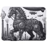 Steampunk Horse  17  Vertical Laptop Sleeve Case With Pocket