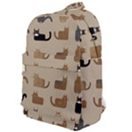 Cat Pattern Texture Animal Classic Backpack