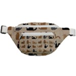 Cat Pattern Texture Animal Fanny Pack