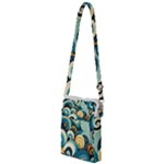 Wave Waves Ocean Sea Abstract Whimsical Multi Function Travel Bag
