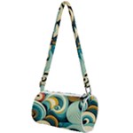 Wave Waves Ocean Sea Abstract Whimsical Mini Cylinder Bag
