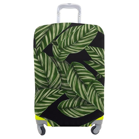 Background Pattern Leaves Texture Luggage Cover (Medium) from UrbanLoad.com