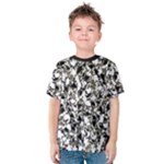 BarkFusion Camouflage Kids  Cotton T-Shirt