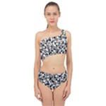 BarkFusion Camouflage Spliced Up Two Piece Swimsuit